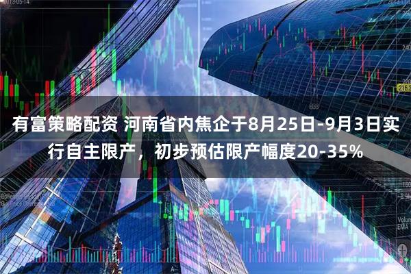有富策略配资 河南省内焦企于8月25日-9月3日实行自主限产，初步预估限产幅度20-35%